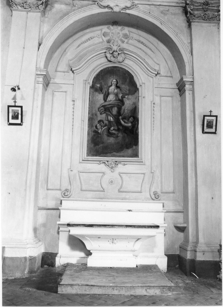 altare, opera isolata - bottega Italia centrale (sec. XVIII)