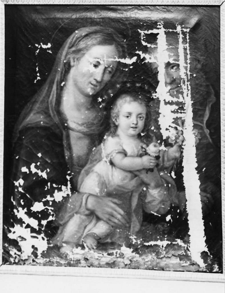 Sacra Famiglia (dipinto) - ambito italiano (secc. XVIII/ XIX)