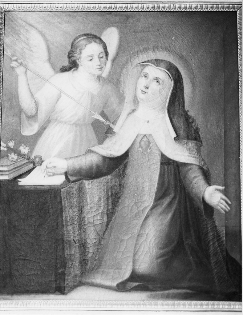 Santa (dipinto) - ambito italiano (fine sec. XIX)