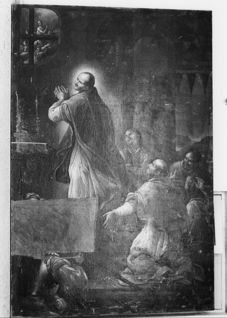 Sacra celebrazione (dipinto) - ambito italiano (sec. XVIII)