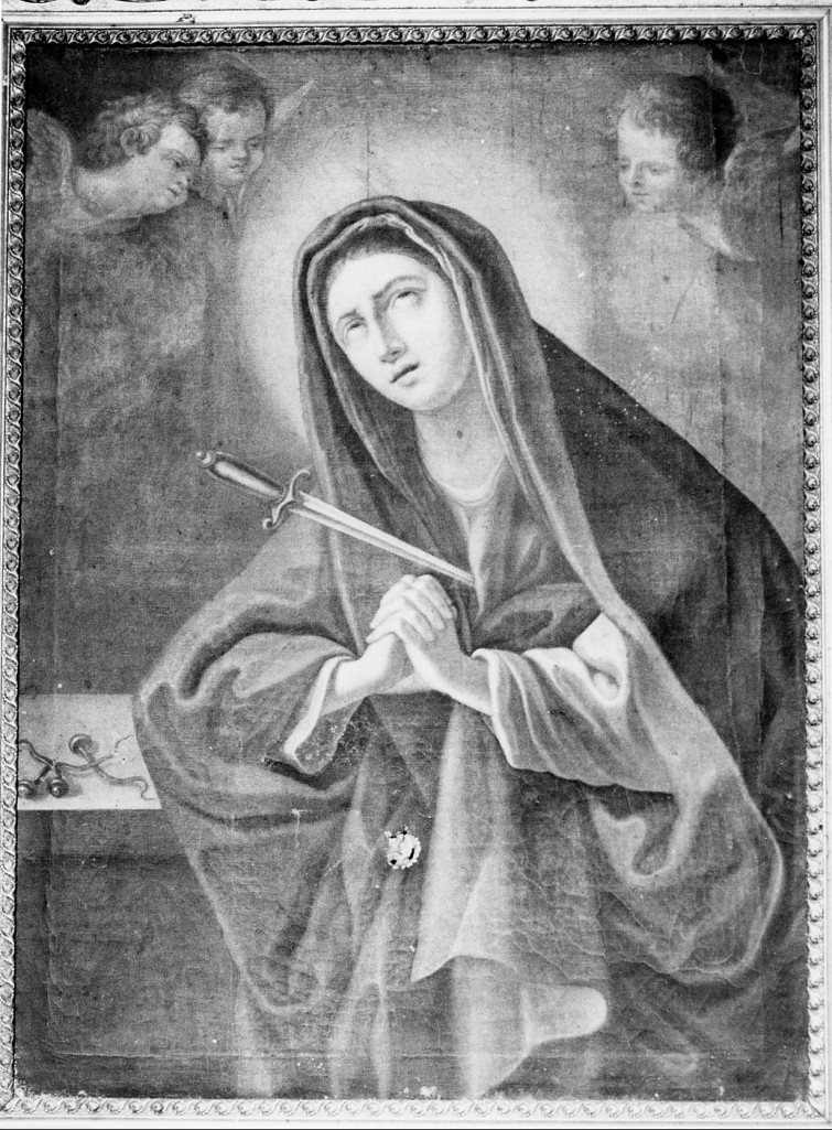 Madonna Addolorata (dipinto) - ambito italiano (fine sec. XIX)