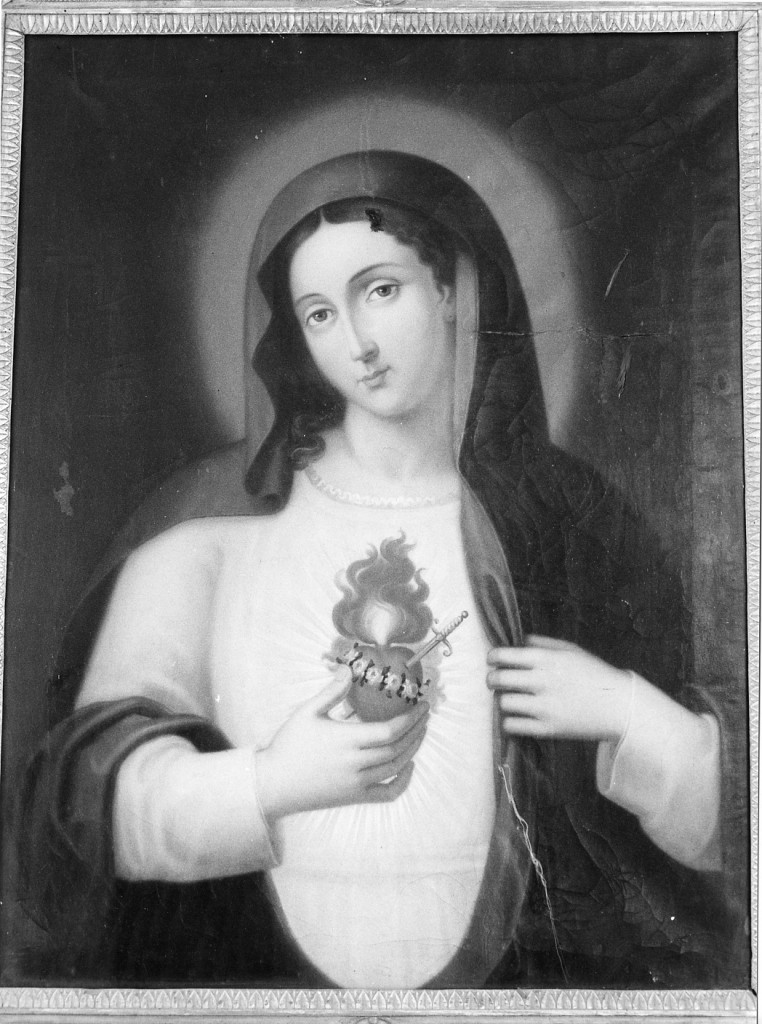 Sacro Cuore di Maria (dipinto) - ambito italiano (fine sec. XIX)