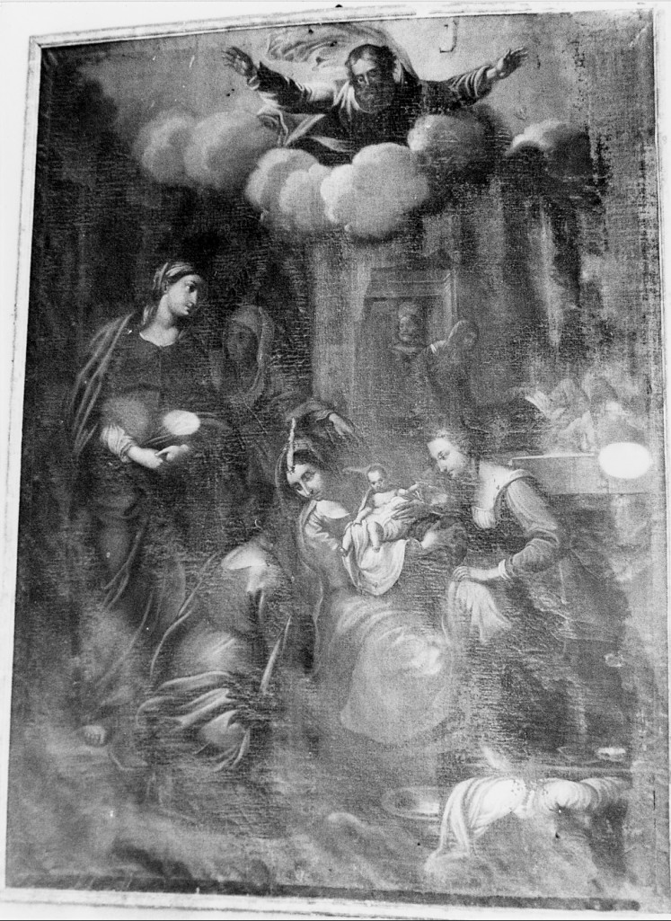 natività di Gesù (dipinto) - ambito italiano (inizio sec. XIX)