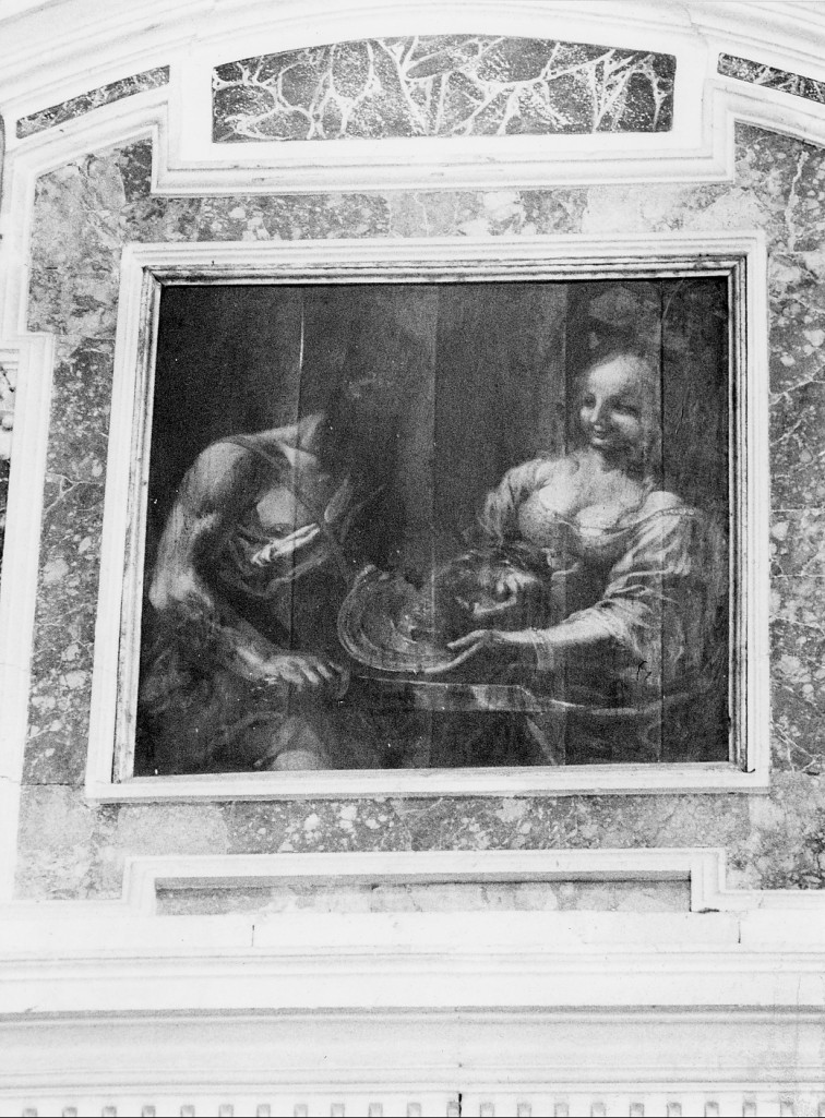 Salome consegna la testa di San Giovanni Battista a Erodiade (dipinto) di Preti Mattia detto Cavalier Calabrese (attribuito) (metà sec. XVII)