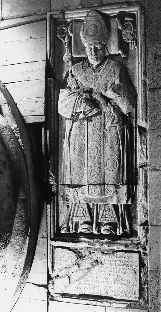 Abate Francesco De Angelis (lastra tombale) - ambito Italia centrale (sec. XVII)