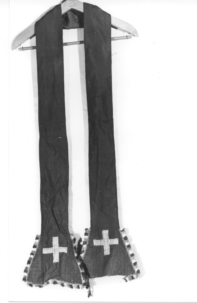 stola, opera isolata - manifattura Italia centrale (ultimo quarto sec. XVIII)