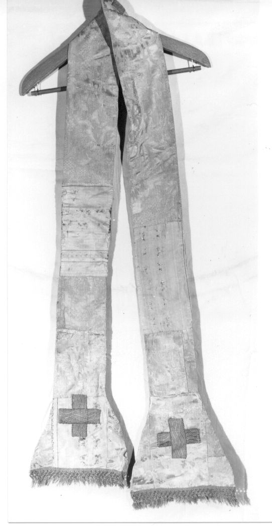 stola, opera isolata - manifattura Italia centrale (ultimo quarto sec. XVIII)