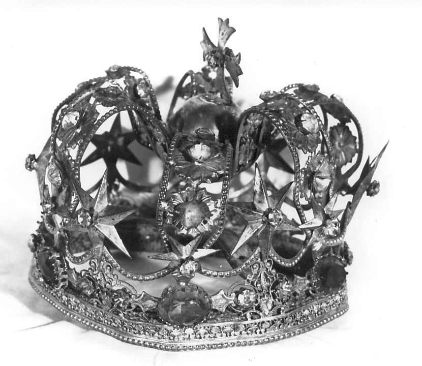corona da statua - ambito Italia centrale (sec. XX)
