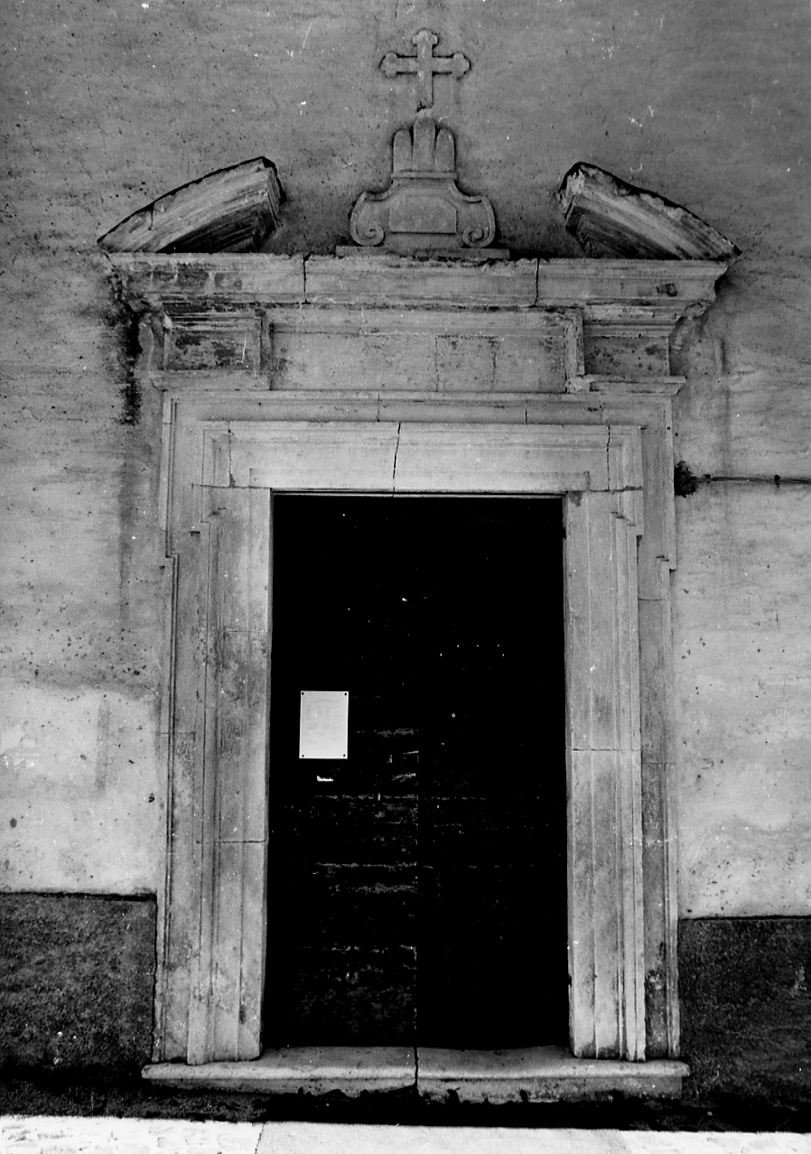 mostra di portale - ambito Italia centrale (sec. XVIII)