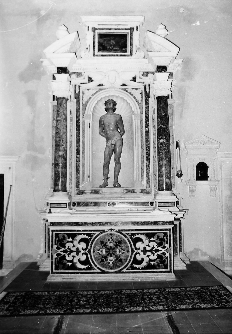 altare maggiore - ambito Italia centrale (sec. XVIII)