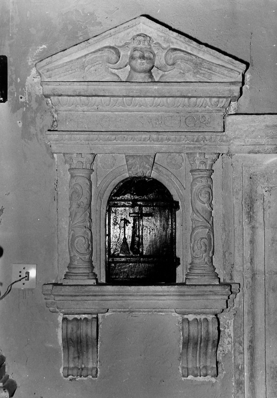 tabernacolo murale - ambito Italia centrale (sec. XVII)