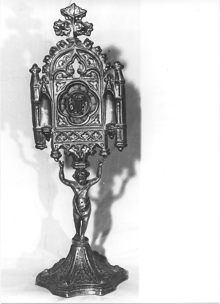 reliquiario architettonico - ambito Italia centrale (sec. XVIII)