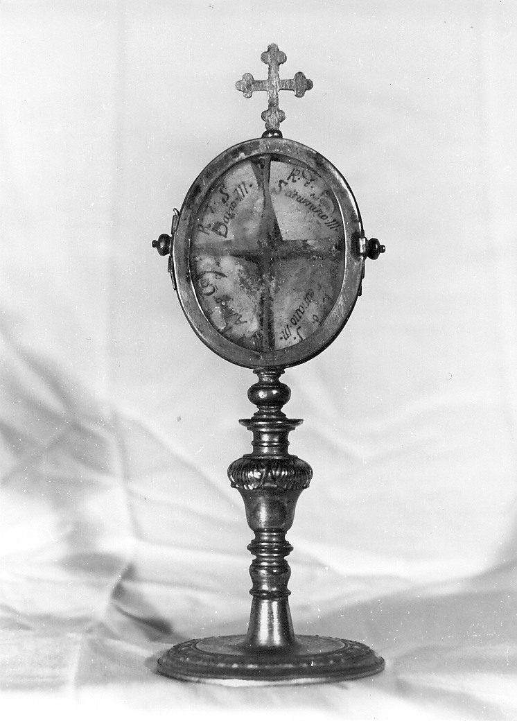 reliquiario - ambito abruzzese (sec. XIX)