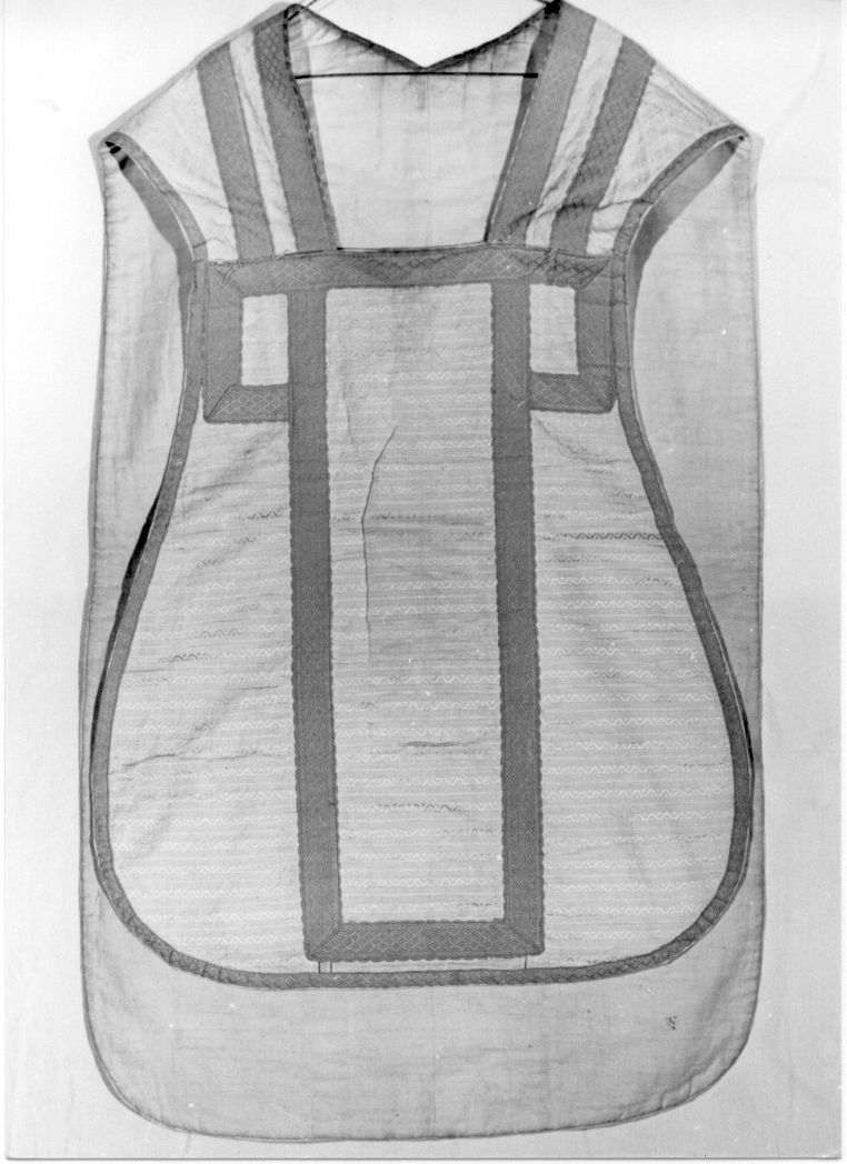 paramento liturgico, insieme - manifattura italiana (fine/inizio secc. XVIII/ XIX)