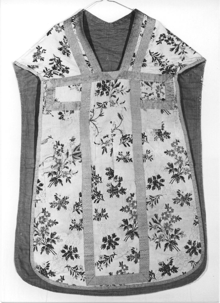 paramento liturgico, insieme - manifattura italiana (terzo quarto sec. XVIII)