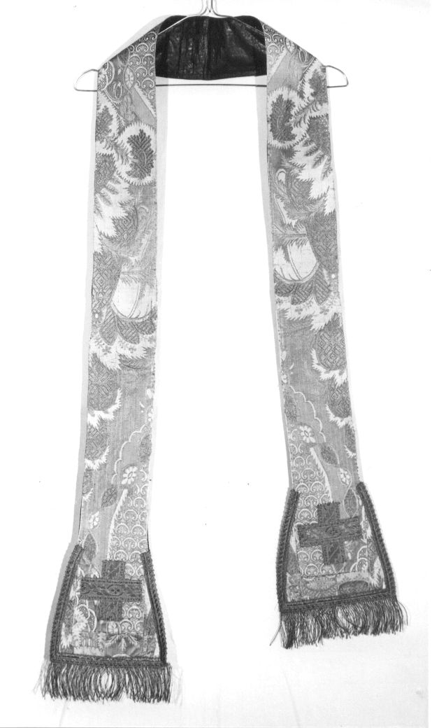 stola, coppia - manifattura italiana, manifattura francese (prima metà sec. XVIII)