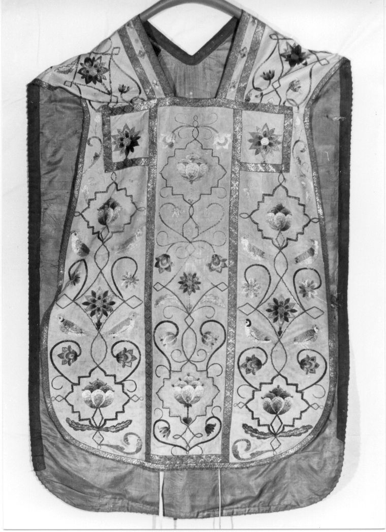 paramento liturgico, insieme - manifattura abruzzese (seconda metà sec. XIX)