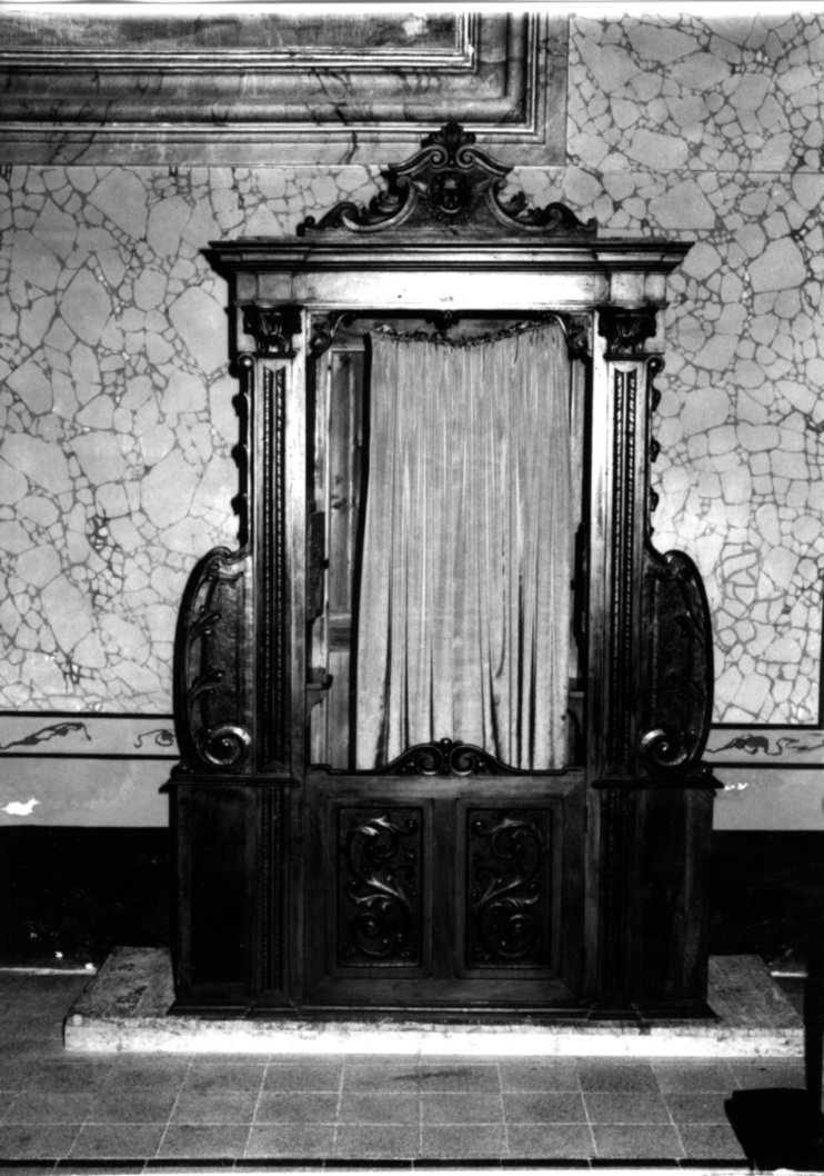 confessionale, serie - bottega Italia centrale (sec. XX)