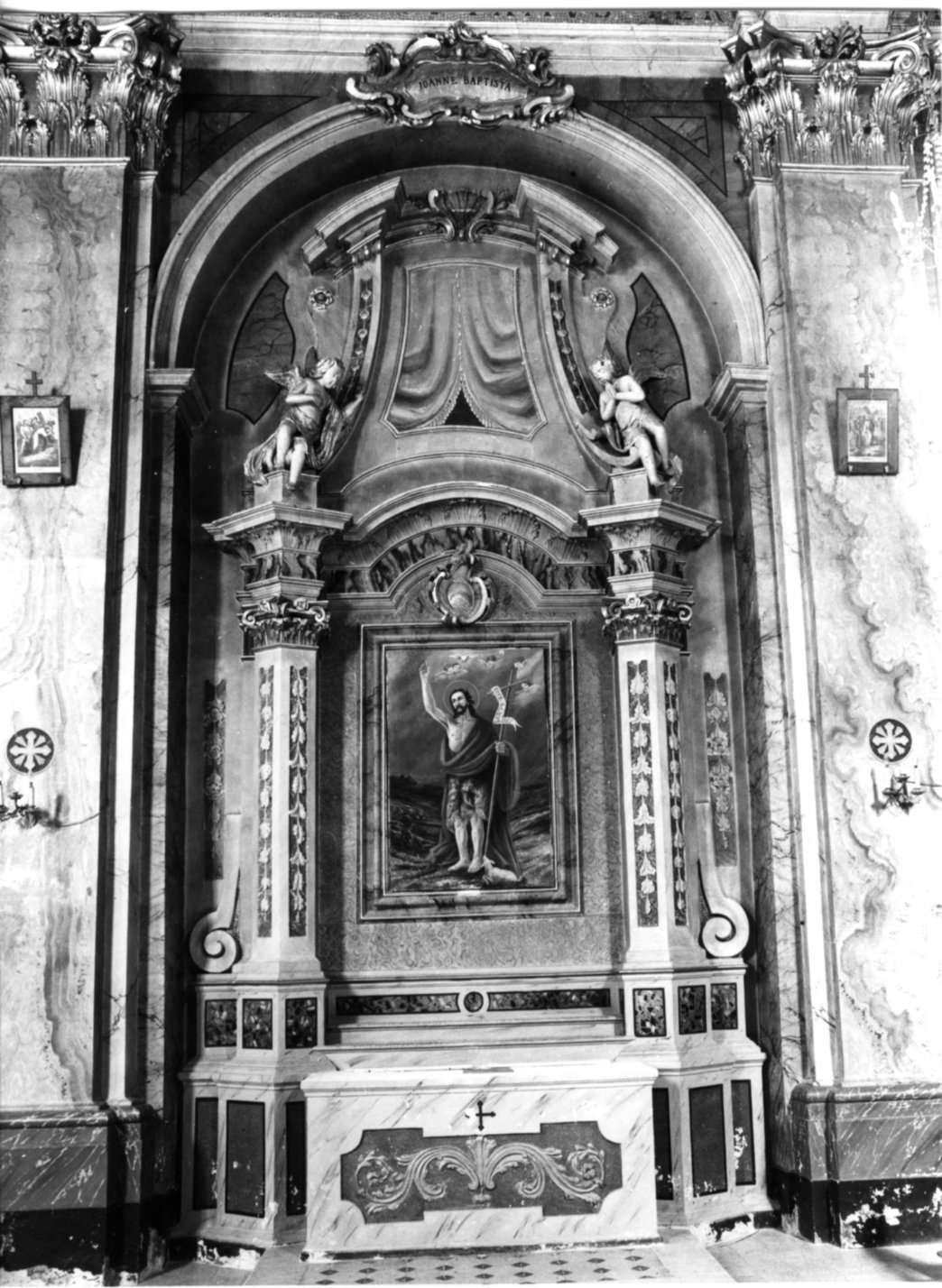 altare, opera isolata - bottega Italia centrale (inizio sec. XIX)