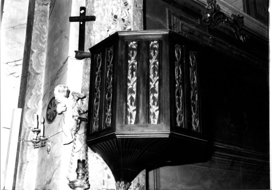 pulpito, opera isolata - bottega Italia centrale (sec. XX)