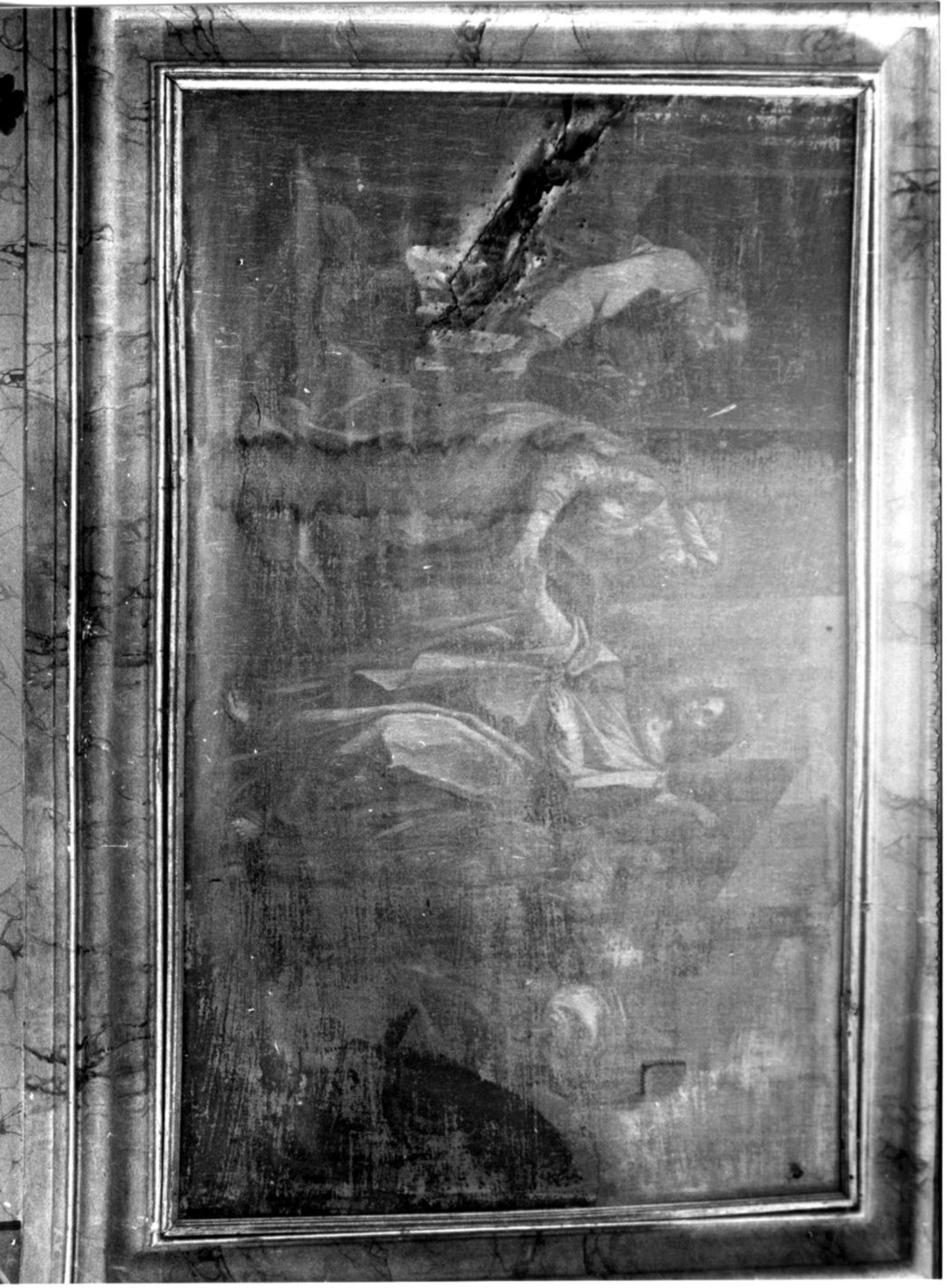 visitazione (dipinto, opera isolata) - bottega Italia centrale (sec. XVIII)