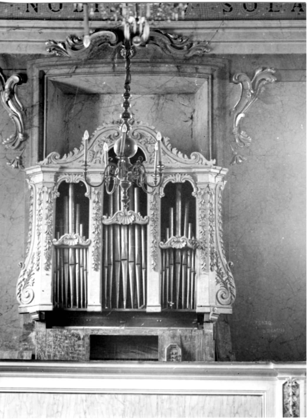 cassa d'organo, opera isolata - bottega Italia centrale (sec. XIX)