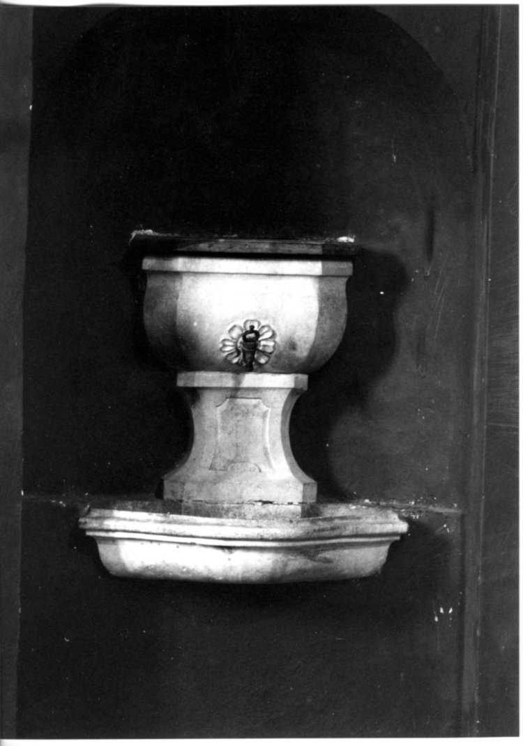 lavabo da sacrestia - bottega Italia centrale (sec. XIX)