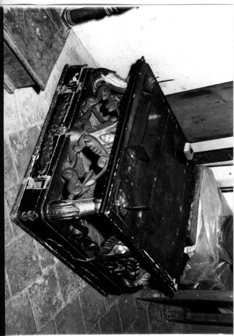 base processionale, opera isolata - bottega Italia centrale (sec. XIX)