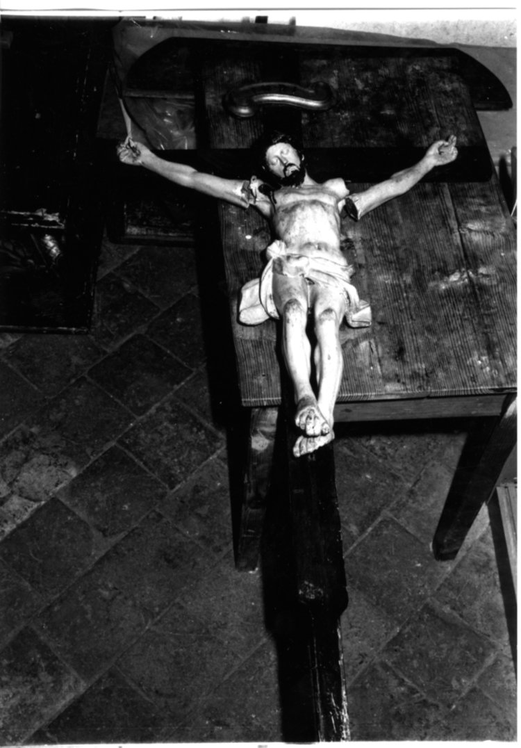 croce processionale, opera isolata - bottega Italia centrale (sec. XIX)