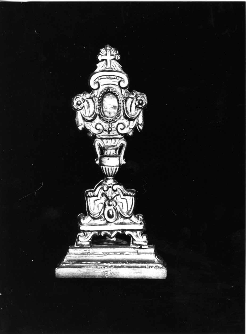 reliquiario - a ostensorio, serie - bottega Italia centrale (fine sec. XVIII)