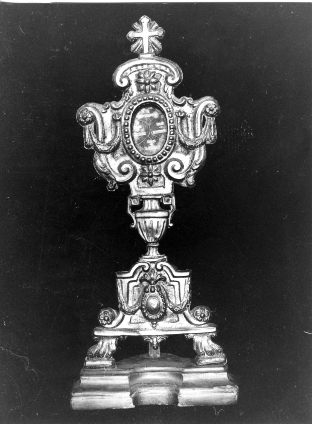 reliquiario, serie - bottega Italia centrale (fine sec. XVIII)