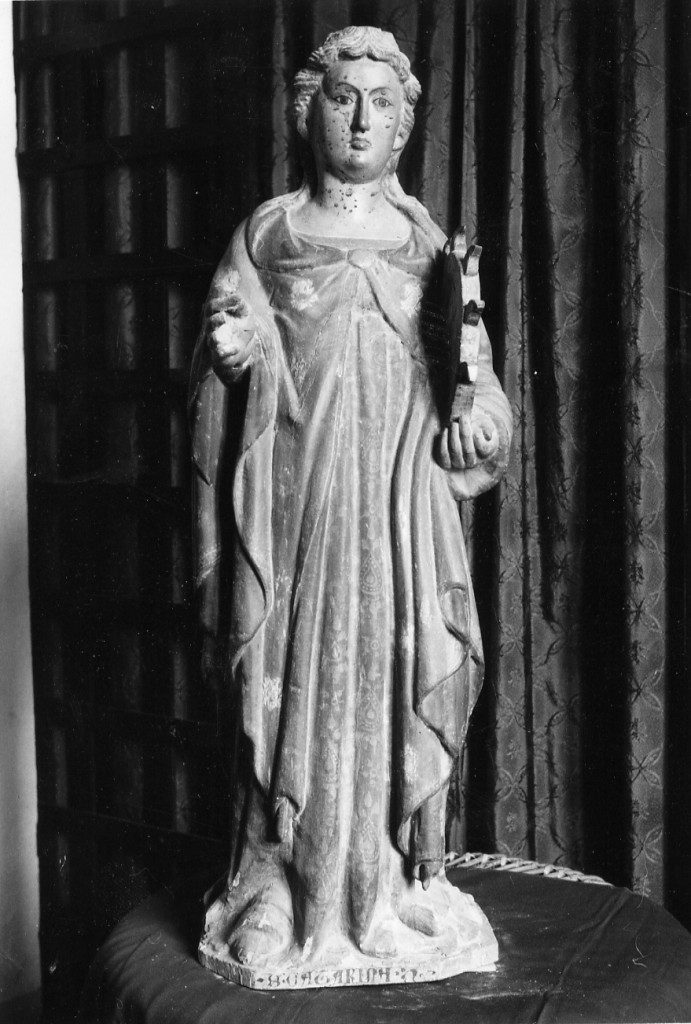 Santa Caterina d'Alessandria (statua) - ambito abruzzese (sec. XV)
