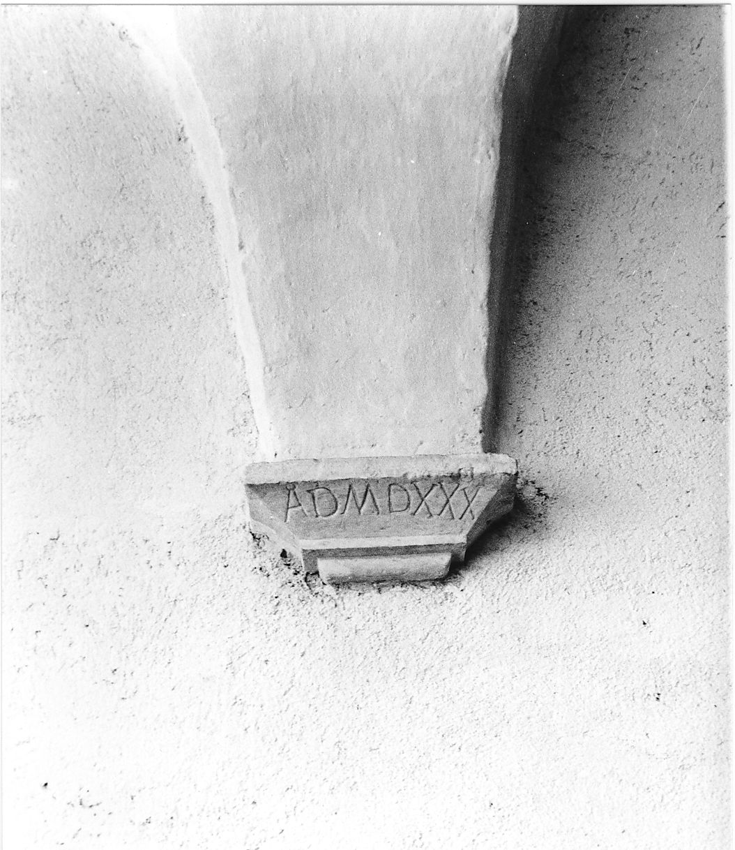 capitello - ambito Italia centrale (prima metà sec. XVI)