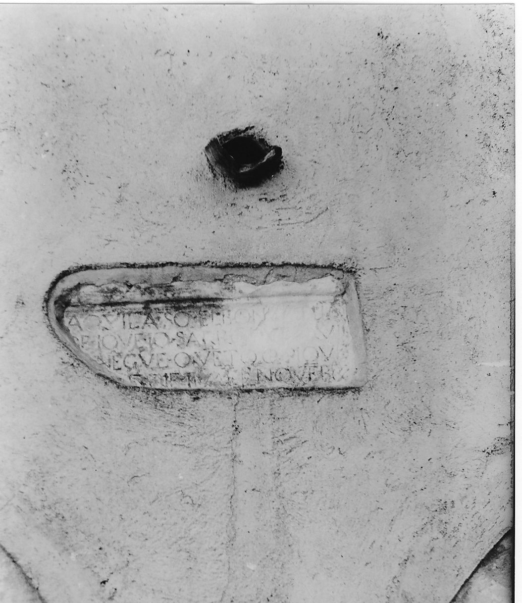 lapide - ambito Italia centrale (sec. I)