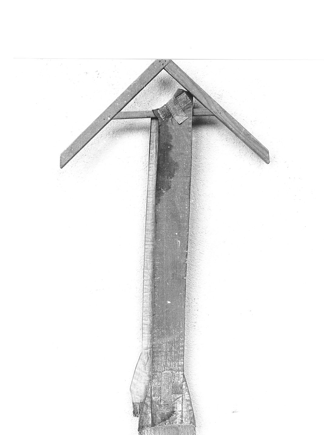 stola, elemento d'insieme - manifattura Italia centrale (sec. XVIII)