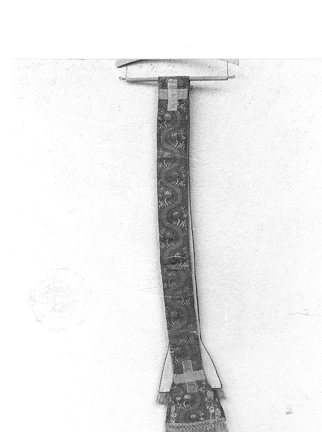 stola, elemento d'insieme - manifattura Italia centrale (sec. XVIII)