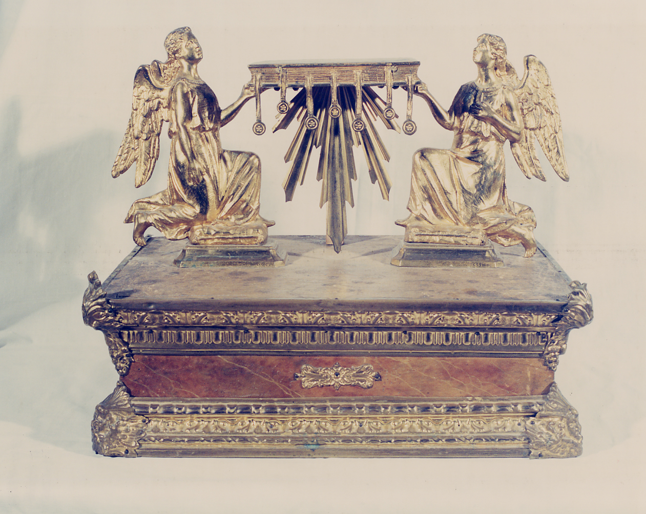 espositorio eucaristico - ambito Italia centrale (prima metà sec. XIX)