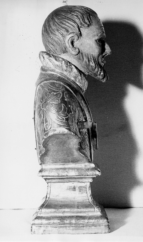 reliquiario - a busto - ambito abruzzese (sec. XVII)