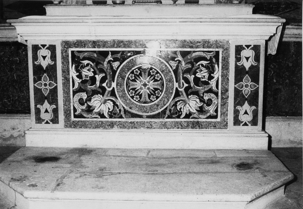 altare - a blocco - ambito abruzzese (sec. XVIII)