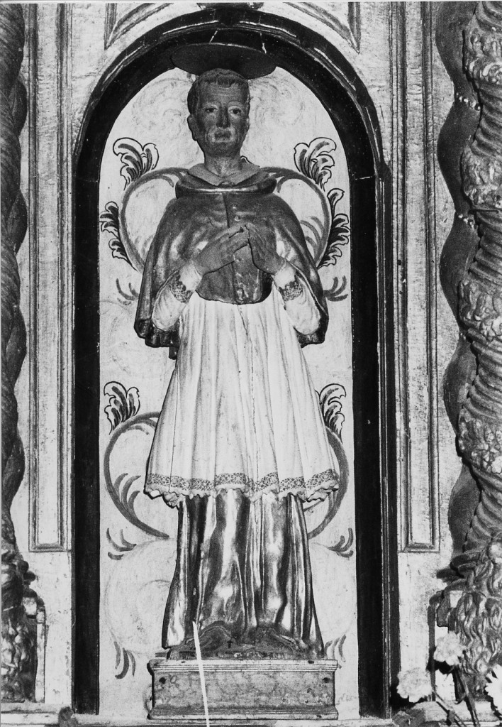 Sant'Antonio da Padova (statua) - ambito Italia centrale (sec. XVII)