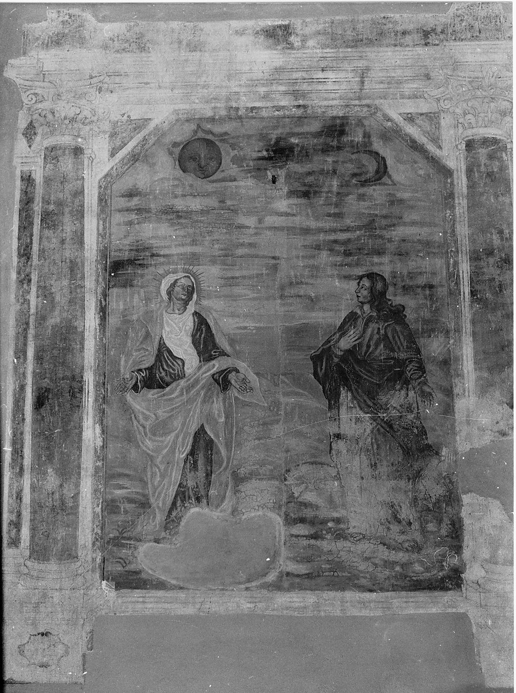 crocifissione di Cristo (dipinto) - ambito Italia centrale (sec. XVIII)