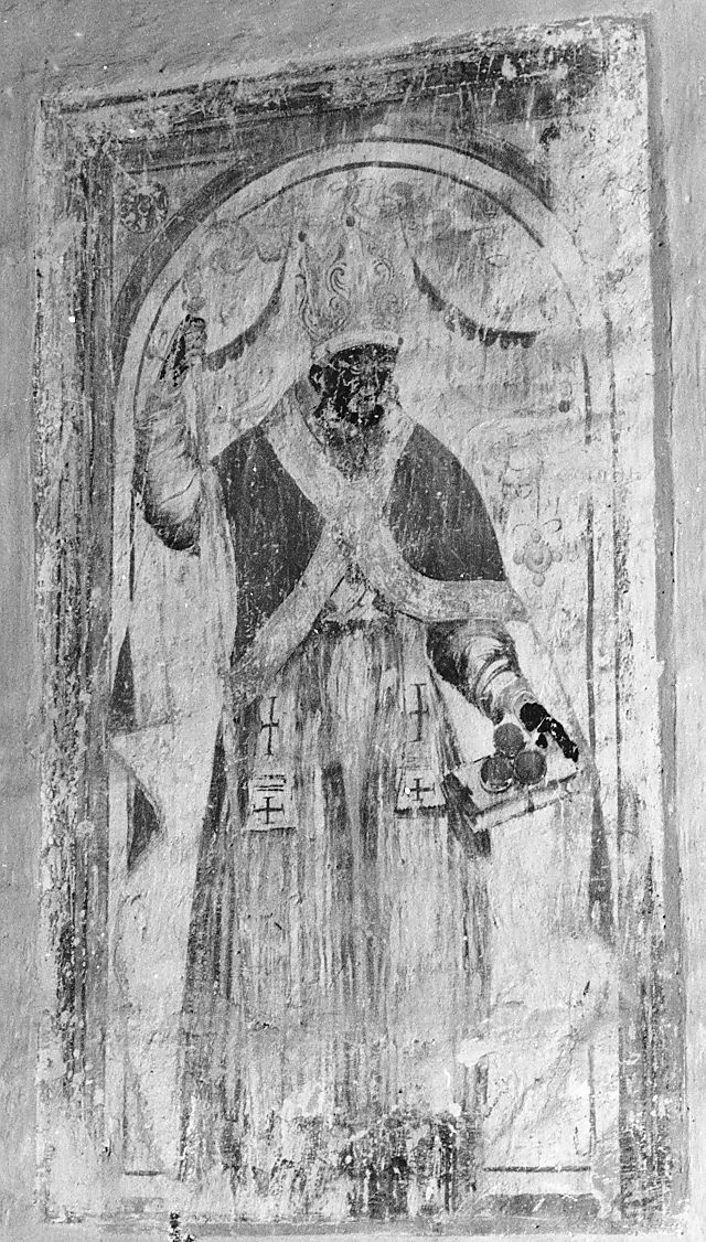 San Nicola di Bari (dipinto) - ambito Italia centrale (fine sec. XVII)