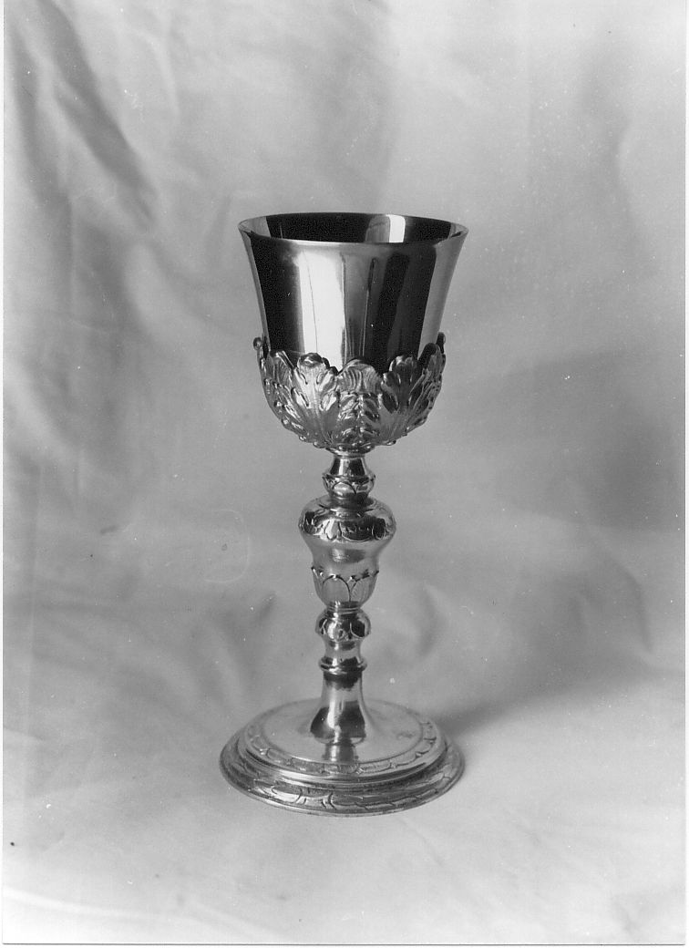 calice - ambito abruzzese (prima metà sec. XIX)