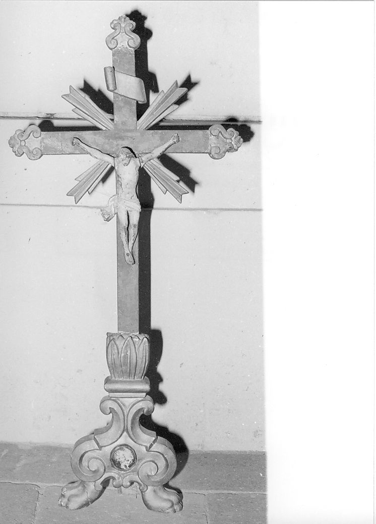 croce d'altare - ambito Italia centrale (sec. XIX)
