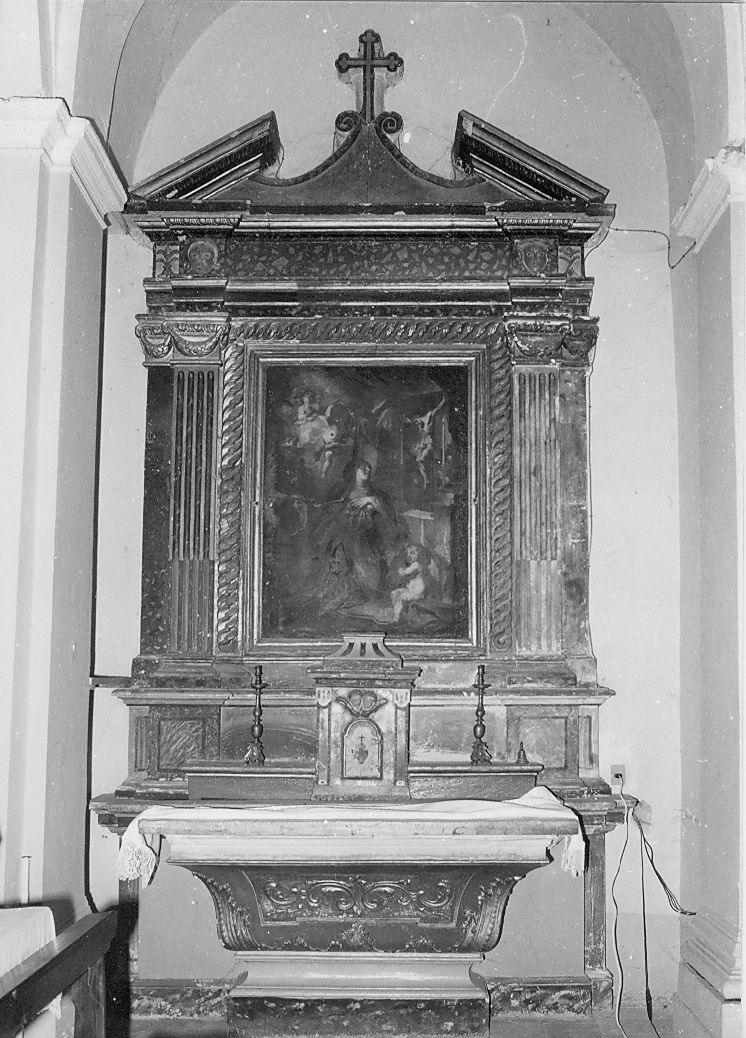 altare - ambito Italia centrale (sec. XVII)