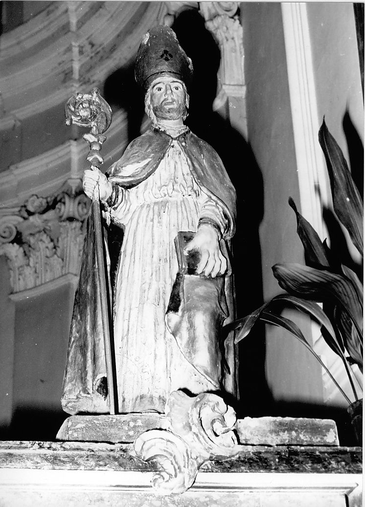 Santo Vescovo (statua) - ambito Italia centrale (sec. XVII)