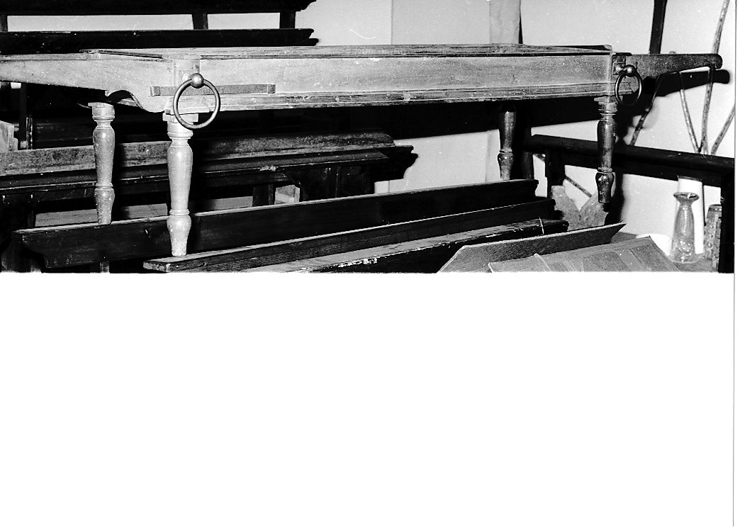 portantina - ambito Italia centrale (sec. XX)