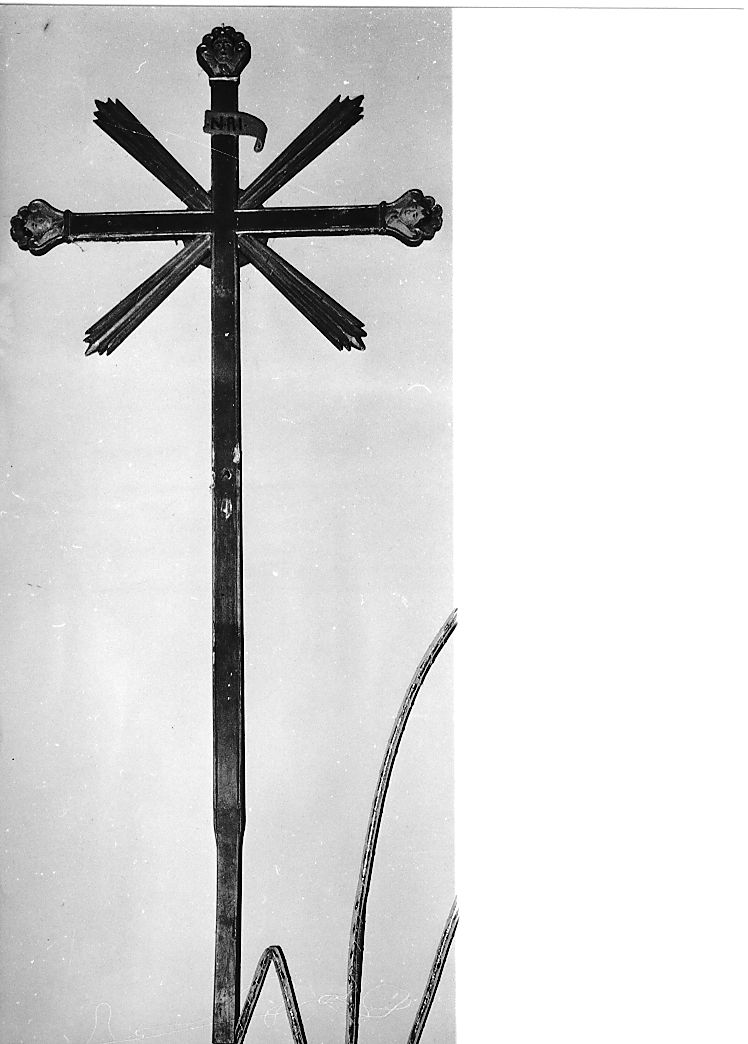 croce processionale - ambito Italia centrale (sec. XIX)