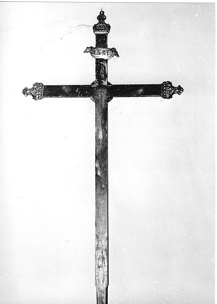 croce processionale - ambito Italia centrale (sec. XIX)