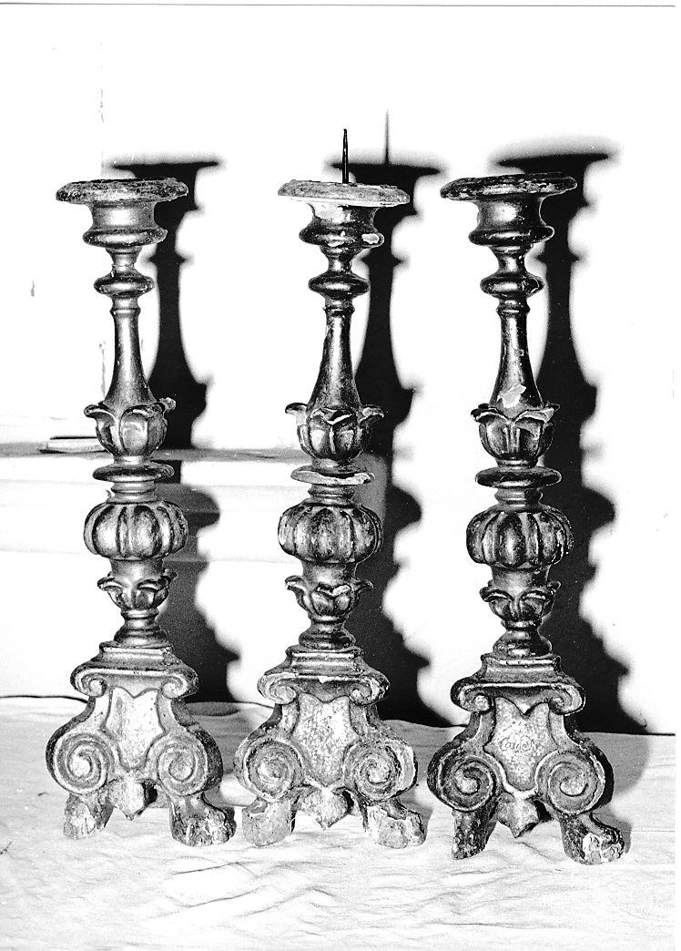 candeliere, serie - ambito Italia centrale (sec. XVIII)